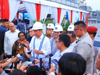 Jokowi Resmikan Smelter Freeport, Dorong Hilirisasi dan Penerimaan Negara