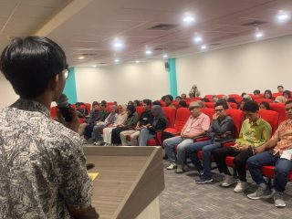 Seminar BEM Solo Raya yang digelar di Gedung Mini Theater P2B Universitas Islam Negeri (UIN) Raden Mas Said Surakarta pada Sabtu (16/11/2024).