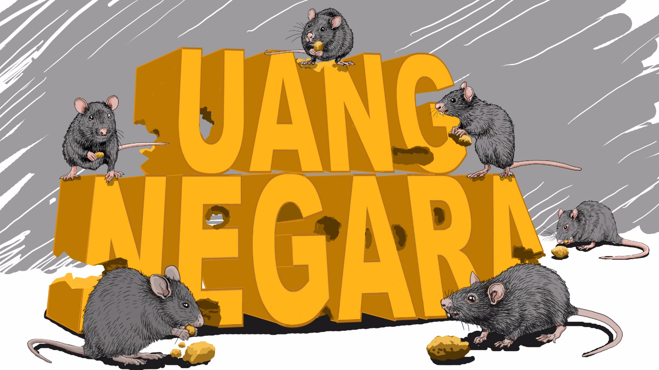 Ilustrasi Kebocoran Anggaran Negara. Sumber gambar: DETIK.