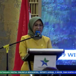 Ketua Komisi X DPR RI, Hetifah Sjaifudian, saat menyampaikan sambutannya dalam acara Seminar Literasi di Jakarta pada Senin, (25/11/2024)