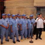 Acara “Pelepasan Transmigrasi Provinsi Jawa Timur 2024.” Acara tersebut berlangsung di aula Kantor Gubernur Jawa Timur, dipimpin Wakil Menteri Transmigrasi Viva Yoga Mauladi.