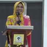 Ketua Bidang Pemberdayaan Perempuan DPP Partai Golkar dalam acara Silaturahmi Perempuan Partai Golkar dan Peringatan Hari Ibu di Aula DPP Partai Golkar Slipi, Jakarta pada Jum'at (20/12/2024).