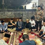 Menteri Wihaji saat menyampaikan sambutan dalam acara peringatan 40 hari meninggalnya Kholis Malik (Politisi Partai Golkar) di Cakung Jakarta pada Jum'at (27/12/2024)