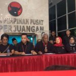 Konferensi pers DPP PDI Perjuangan mengenai penetapan tersangka Hasto Kristiyanto oleh lembaga ani rasuah, KPK.