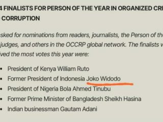 Profil OCCRP, Lembaga di Balik Nominasi Jokowi Terkorup
