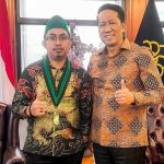 Bidang Hukum, Pertahanan dan Keamanan Pengurus Besar Himpunan Mahasiswa Islam memaparkan program kerja kepada Menteri Hukum yakni Dr. Supratman Andi Agtas, S.H., M.H., hal ini sebagai komitmen HMI dalam mendorong reformasi hukum dan supremasi hukum nasional (15/1) kemarin. Sumber foto : Instagram @officialrrs7