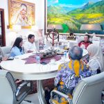 Rapat pengurus hubungan antar lembaga DPP Partai Golkar di Jakarta, Sabtu (25/1/2025).