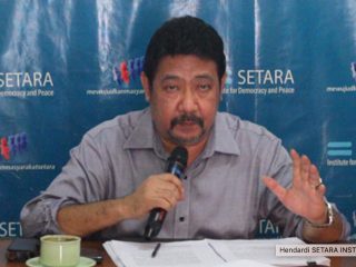 Ketua Dewan Nasional, SETARA INstitute, Hendardi.