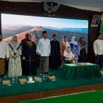 Shinta Nuriyah Abdurrahman Wahid, menghadiri acara buka puasa bersama di Pendopo Kabupaten Bondowoso pada Rabu (12/3/2025) sore.