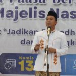 Menteri Kependudukan dan Pembangunan Keluarga sekaligus Kepala BKKBN, Dr. Wihaji, S.Ag., M.Pd dalam acara Buka Bersama MN KAHMI di Jakarta pada Kamis (14/3/2025). Sumber foto : Media Center Kemendukbangga/BKKBN