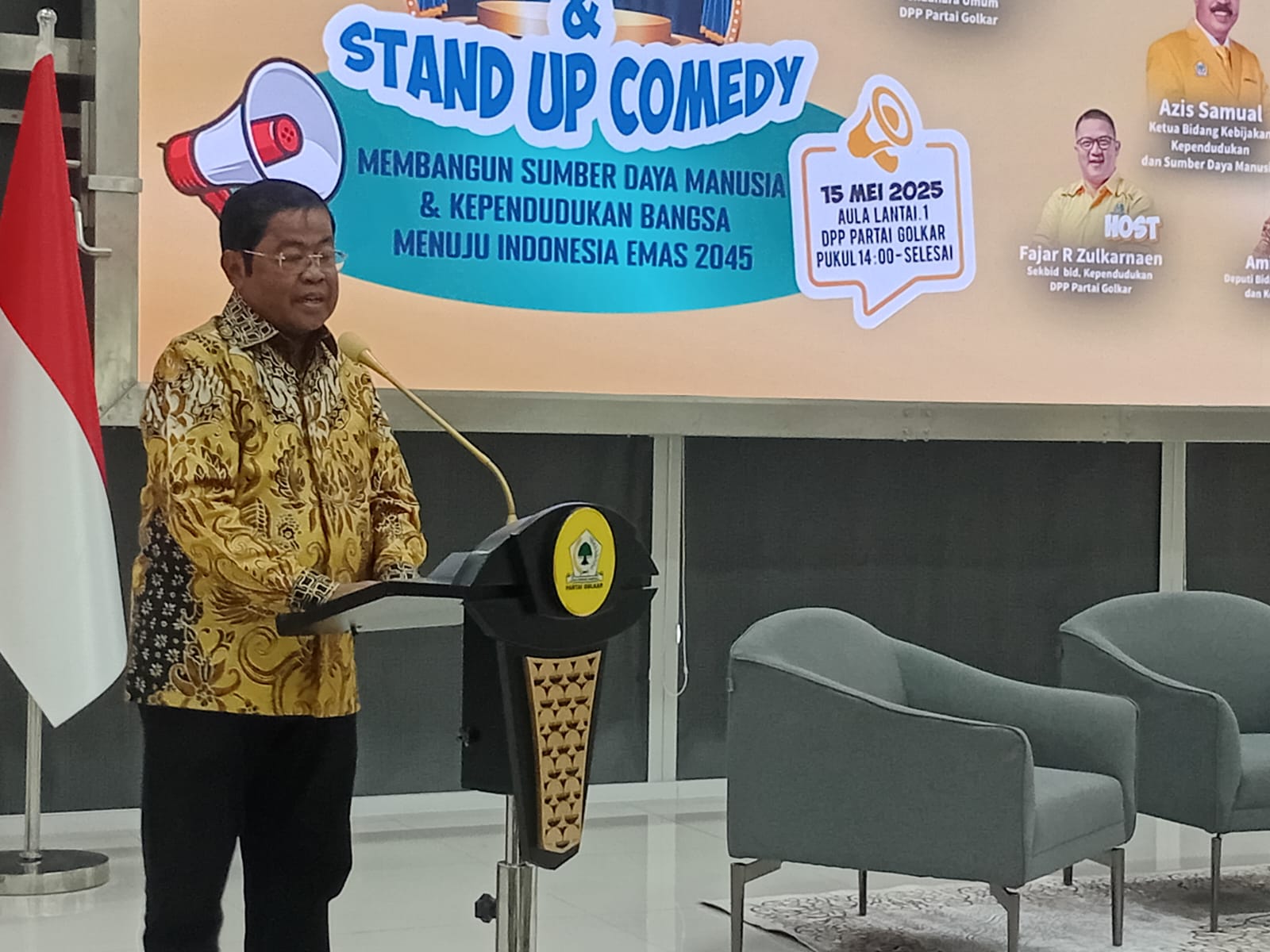 Wakil Ketua Umum DPP Partai Golkar, Idrus Marham.