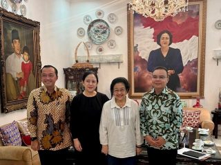 Bahlil Soal Pertemuan Megawati-Dasco: "Silaturahmi Jangan Dicurigai!"