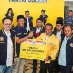 Muhammad Arief Rosyid Hasan (ketiga dari kiri). Sumber foto : AMPI Media Centre.