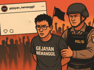 Admin Gejayan Memanggil Ditangkap Polisi, Berkaitan Dengan Aksi Anarkis?