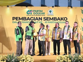 Golkar Gelar Aksi Sosial Serentak di 38 Provinsi