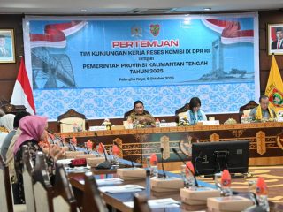 Komisi IX dan Pemprov Kalteng Sepakat Perkuat Sinergi Bidang Kesehatan