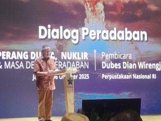 Dialog Peradaban yang digekar Institute Peradaban di Perpustakaan Nasional, Senin (06/10/2025)