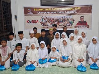 Santunan Anak Yatim oleh Hasyim SE